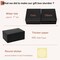 Black Gift Boxes with Lids – 9 x 6 x 4 Inches, 10 Pack – Sturdy Cardboard Craft Boxes for Groomsmen Proposals, Christmas, Weddings, Graduation, Birthday, and Holiday Gifts (Black)